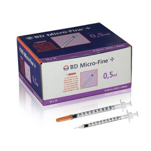 BD MicroFine + Plus 0.5ml 30G 8 mm