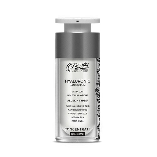 Platinum Skin Care Hyaluronic Nano Grape Stem Serum