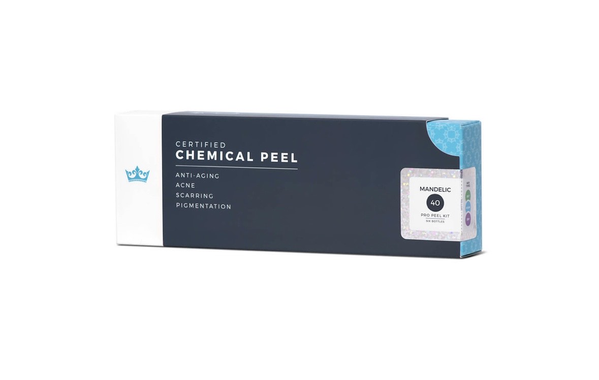 Platinum Skin Care Lactic 50% Acid Peel Vials & Bottle