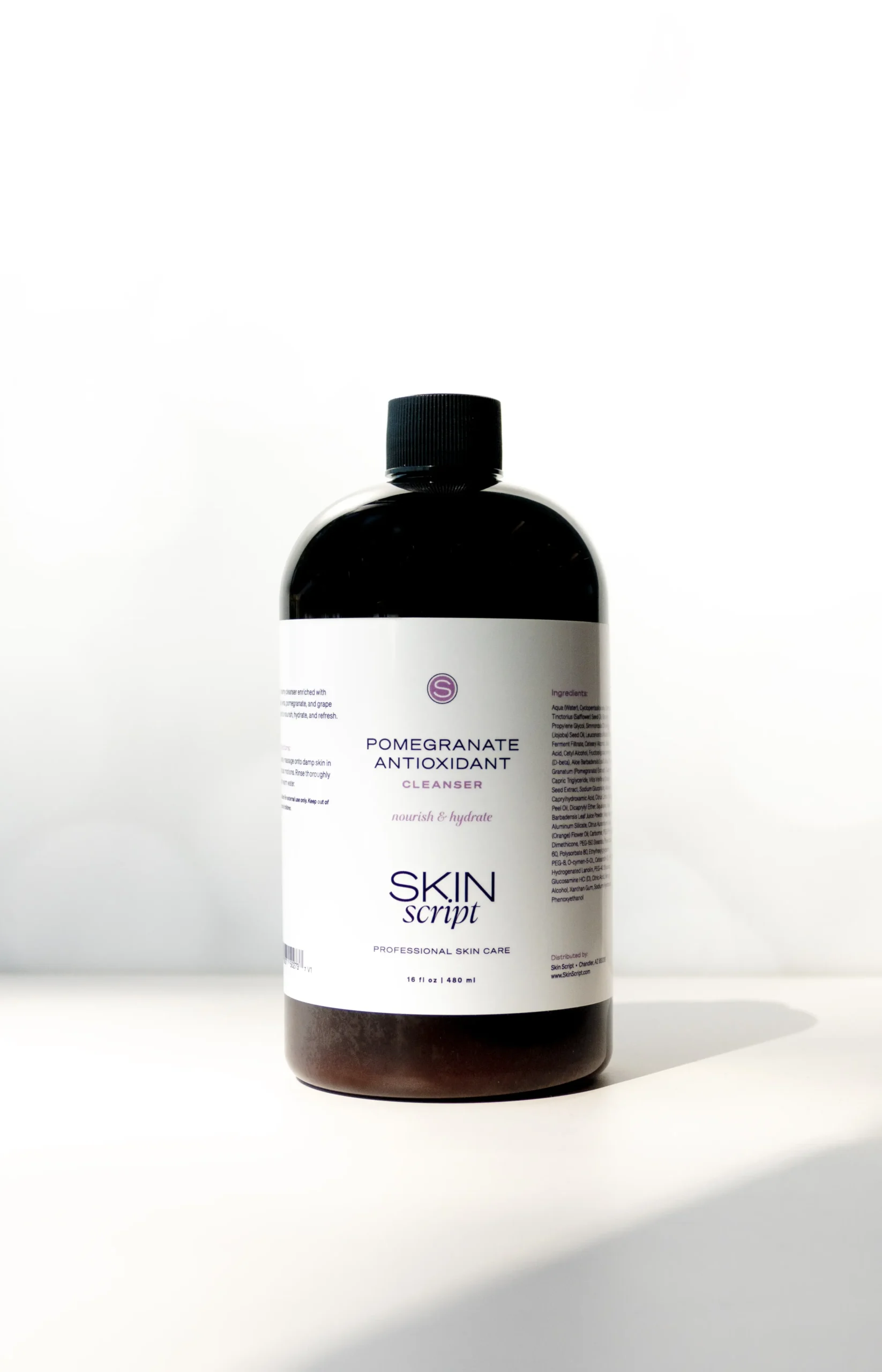 Skin Script Pomegranate Antioxidant Cleanser