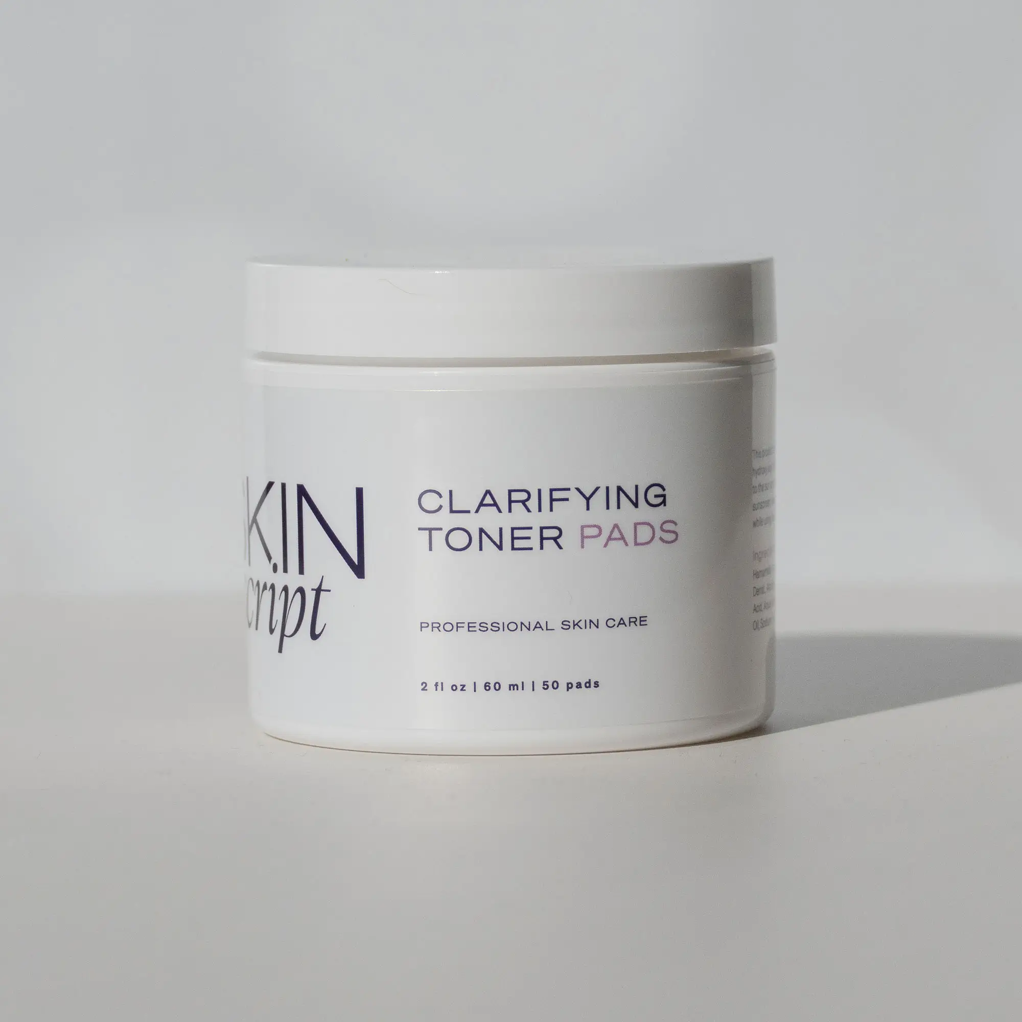 Skin Script Clarifying Toner Pads