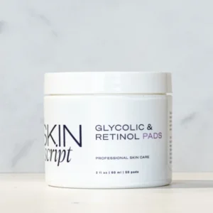 Skin Script Glycolic and Retinol pads