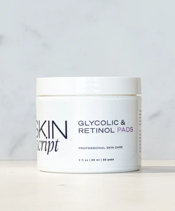 Skin Script Glycolic and Retinol pads