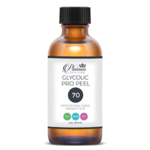 Platinum Skin Care Glycolic 70% Bottle