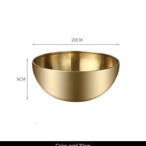 Gold Medium Bowls