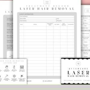 Laser Hair Removal Consultation Form Bundle