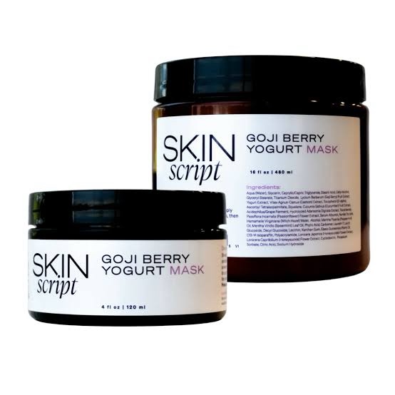 Skin Script Goji Berry Yogurt Mask