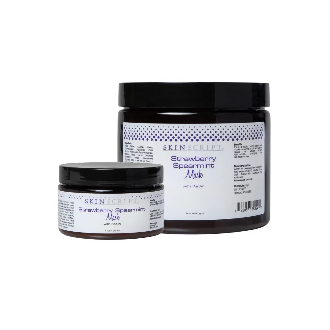 Skin Script Strawberry Spearmint Mask